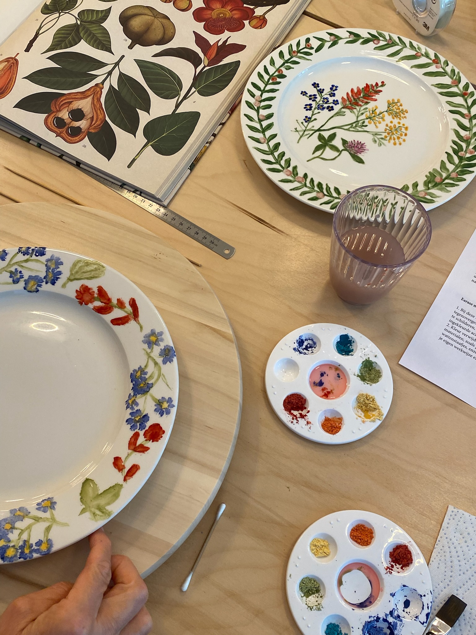5 workshop porselein beschilderen